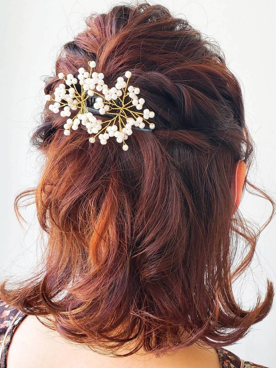 ヘアセット　\4200