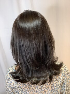 ヘアーメイク トレコローリ(hair make trecolori) 【trecolori 津田沼】オリーブグレージュ