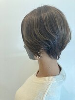 スタジオ アルファプラス 日暮里店(studio α+)&nbsp;ショートボブ×ハイライト【スタジオアルファプラス日暮里】