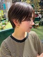 ヘアーメノウ 亀有店(hair menou) コンパクトなショートヘア！可愛く似合せます！