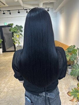 メリー オオサカ(Merly Osaka) 韓国風！オシャレ暗髪_blue black_