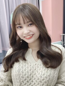 ガーランド(Girland) 【girland】マロンベージュ 韓国風/レイヤー