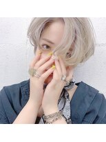 キジ(KIJI)&nbsp;★ホワイトミルクティー×外国人風ヘアー★