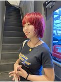 ブリーチあり暖色カラー