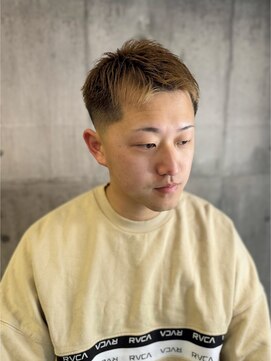 バーバーショップ ネオ セカンド(BARBERSHOP NEO2nd) フェード　メンズショート　アップスタイル