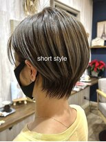 ミルクティ 古民家店(Milktea)&nbsp;ハイライトショート♪