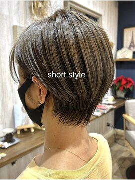 ミルクティ 古民家店(Milktea) ハイライトショート♪