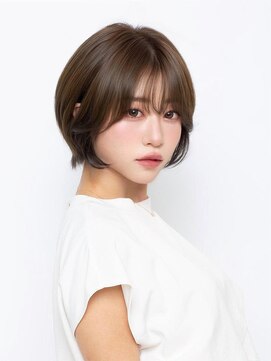 アース 調布店(HAIR & MAKE EARTH) 透明感エメラルドショート