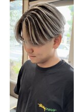 【men's】カット+バレイヤージュ ￥20570