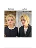 【yuuna指名限定】　メンズカット+眉カット+フルメイク　　(上野ヘアメイク)
