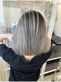 ハイライトバレイヤージュダブルカラーケアブリーチ20代30代