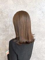 アンバール(amberl)&nbsp;切りっぱなしボブスタイル