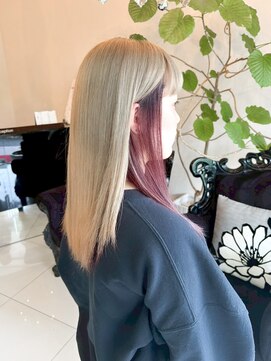 ディアンヌ(Dianne) ブリーチ×2イヤリングカラー＆トステア【Dianne_辻本】