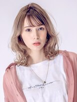 スノードロップ 荻窪(Snowdrop) くびれヘア/アプリコットオレンジ/夏のヘアアレンジ/荻窪