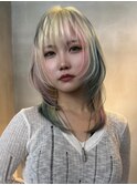 【GEEKS渋谷】抜きっぱなし/ウルフ/レイヤー/顔周りカット