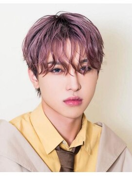 ページ(page,) ブリーチメンズ眉毛サロンニュアンスパーマダブルカラー髪質改善