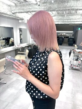 ロテ 名古屋 名駅店(Lote.) ミディアムヘア/デザインカラー/フェイスフレーミング/名古屋