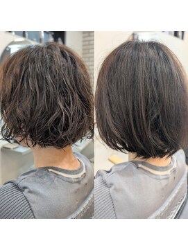 メモリーズ 銀座(Memories) ボブパーマ/BeforeAfter