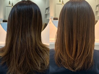 クローバー(clover)の写真/【骨格補正技術による似合わせカット】1人1人の髪質やクセ・骨格に合わせて理想の似合わせスタイルが叶う◇