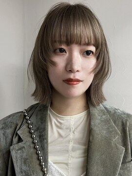 アルテヘアー(arte HAIR) まろやかベージュ×レイヤーボブ