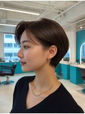 艶髪/透明感/レイヤーカット/顔まわりカット/ショート