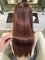 ルネラトーキョー(RUNERA TOKYO)&nbsp;カリナ風透明感チェリーブラウンロング