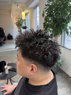 アノーテ(A'NOTE) ショート/ハイライト/レイヤー/髪質改善/メンズ/白髪ぼかし