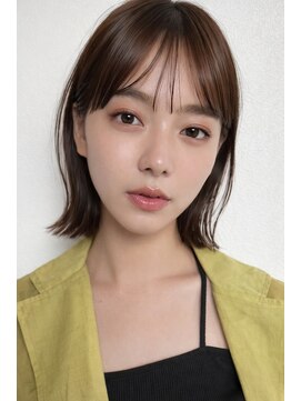 ベル 銀座並木通り店(Belle) 【スタイリング簡単！】似合わせカット/ボブ/切りっぱなしボブ