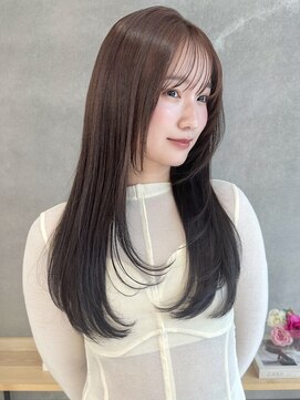 モードケイズ エミュー(MODE K's eau) 大人可愛いレイヤー似合わせ小顔カット摂津本山