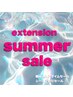 《ご新規様限定》シール&編み込みエクステ10%OFF