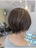 すっきりショートボブ