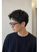 波巻きツイストスパイラル/リバースセンターパート/湘南 茅ヶ崎