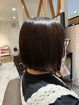 シータ 坂戸北口店(THETA) 縮毛矯正×ボブ