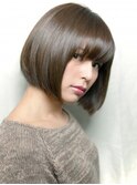 シンプルglossyボブ【neaf 六本木】