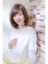 エム 綾瀬店(hair make e6+) 大人女性エレガントボブ