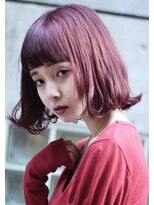 ブランシェ(branche) 【 branche 】ピンクバイオレット*モードボブ