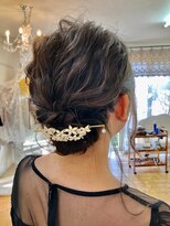 ヘアーコンテマシェリ(Hair conte Mcherie) シンプル可愛いアップスタイル