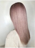 ピンクベージュ ロング