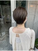 絶壁解消☆可愛いショートボブ×柔らかベージュ Sac.栃木優佑