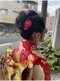 七五三ヘアセット♪