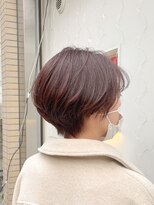 ムーン(moon) #マッシュヘア特集#くびれヘア#ビタミンカラー#センターパート