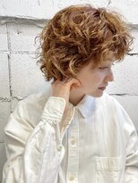 ペールベージュ/外ハネボブ/大人かわいい/セクションカラー[銀座