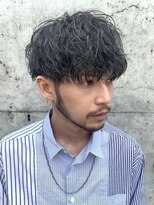 フィフス 原宿(fifth)&nbsp;ツイストスパイラルパーマメンズ波巻きパーマツーブロ刈り上げ