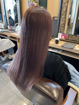 エルバイシオン(aile by sion) ☆ピンクベージュ☆ロングスタイル