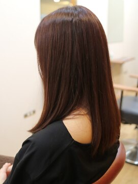 シャンティ ピンクブラウン/艶髪