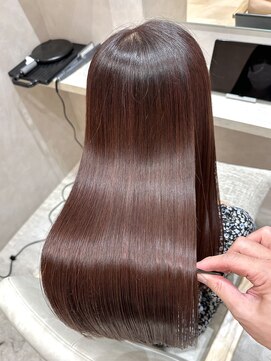 ジーナ 本八幡(Zina) 大人かわいい20代30代40代小顔ショコラベージュ　Zina本八幡