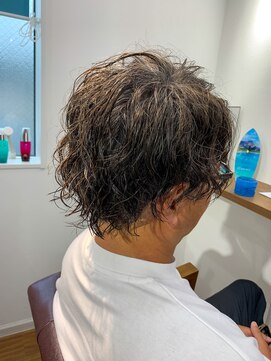 モアナ 逗子(MOANA) メンズ大人気スタイルスパイラルセンターパート