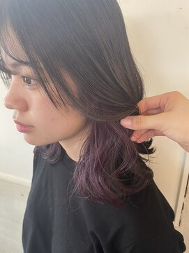 ボアップ(boappu) #インナーカラー#イヤリングカラー#ケアブリーチ#ブリーチ