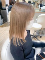 ネオリーブ チロル 横浜西口店(Neolive CiroL.)&nbsp;ミルクティーベージュカラー　ハイトーン