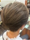 40代50代60代　白髪染めショートレイヤー1【リベーヌ＋野入】